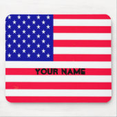 USA Flag 4. Juli Mousepad (Vorne)