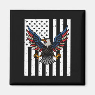 Usa Flag Adler 4. Juli 1776 Freiheit Independe Magnet