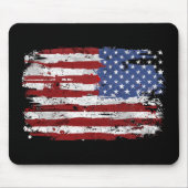 USA Flag American Flag USA 4t Mousepad (Vorne)