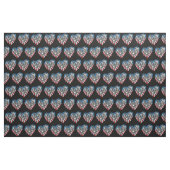 USA Flag American Runner - Running Heart Stoff (Yard (91,4 cm))