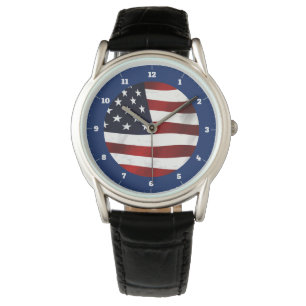 USA FLAG ARMBANDUHR
