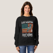 USA Flag auto body painter car painter accessories Sweatshirt (Vorne ganz)