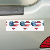 usa Flag Autoaufkleber (Auf Auto)