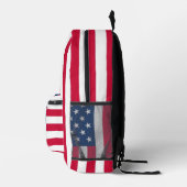 USA Flag Backpack American Patriotic Bedruckter Rucksack (Rechts)
