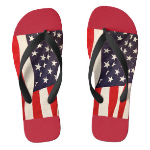USA Flag Badesandalen
