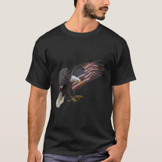 Usa Flag Bald Eagle American Flag 4. Juli T-Shirt