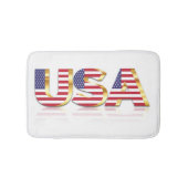 USA Flag Bath Mat Badematte (Vorderseite)
