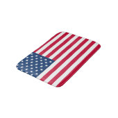 USA Flag Bath Mat USA Badematte (Schrägansicht)