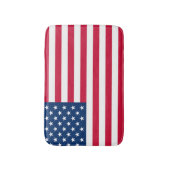 USA Flag Bath Mat USA Badematte (Vorderseite Vertikal)