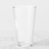 USA Flag Beer Glas (Links)