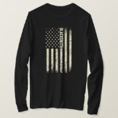 USA Flag Blacksmithing Proud American Blacksmith  T-Shirt (Design vorne)