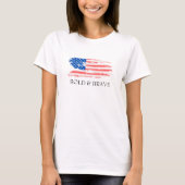 USA FLAG BOLD & BRAVE SHIRT (Vorderseite)