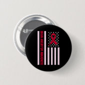 USA Flag Brain Aneurysm Awareness Month Supporter Button (Vorne & Hinten)