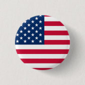 USA Flag Button Patriotic (Vorderseite)