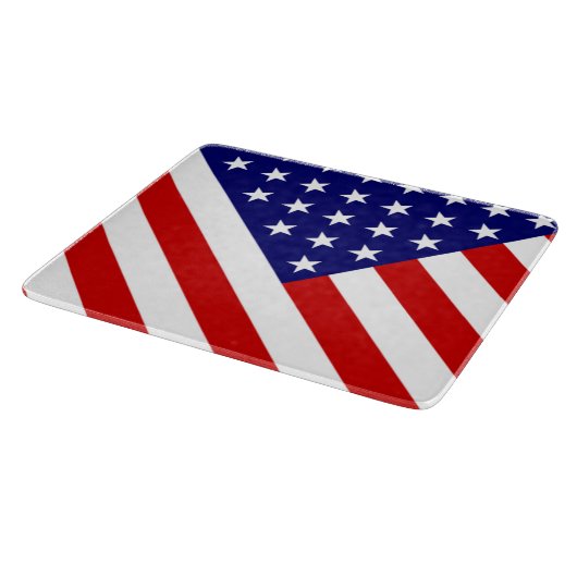 USA Flag cbcc Schneidebrett (Ecke)