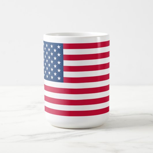 USA Flag Coffee Tasse American Patriotic (Mittel)