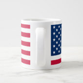 USA Flag Coffee Tasse Patriotic (Rückseite)