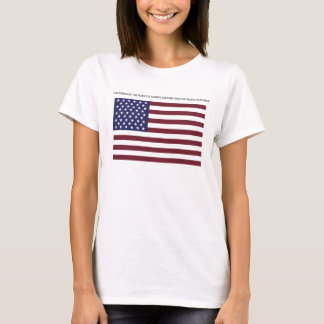 USA - FLAG - DER POWER DER MENSCHEN T-Shirt
