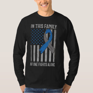 USA Flag Diabetes Typ 1 - Unterstützung der Famili T-Shirt