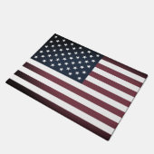 USA Flag Doormat Patriotic Fußmatte (Schrägansicht)