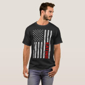 USA Flag Eating T-Shirt (Vorne ganz)