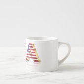 USA Flag Espresso Cup-USA Espressotasse (Rechts)