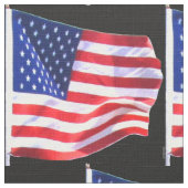 USA Flag Fabric Stoff (Nahaufnahme)