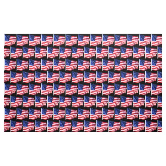 USA Flag Fabric Stoff (Yard (91,4 cm))