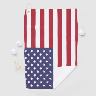 USA flag, flag of USA, American flag Golfhandtuch