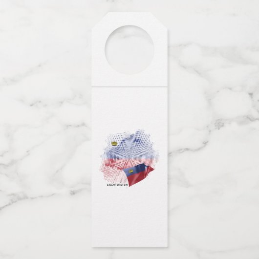 USA flag Flaschenanhänger (Rückseite)