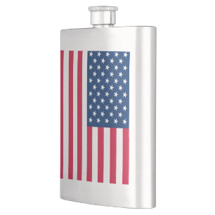 USA Flag Flask United States of America Flachmann