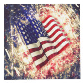 USA Flag Foto Cube Würfel (Rechts)