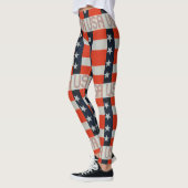 USA Flag Frauen Leggings (Links)
