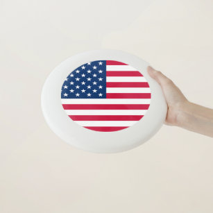 USA Flag Frisbee