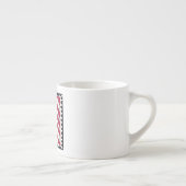 USA FLAG FÜR BRIEFMARKE ESPRESSOTASSE (Rechts)