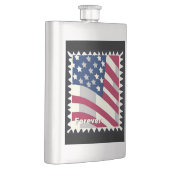 USA FLAG FÜR BRIEFMARKE FLACHMANN (Rechts)