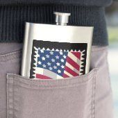 USA FLAG FÜR BRIEFMARKE FLACHMANN (Beispiel)