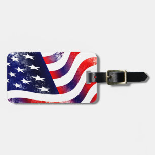 USA FLAG GEPÄCKANHÄNGER