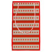 USA Flag Gift Bag Kleine Geschenktüte (Vorderseite)