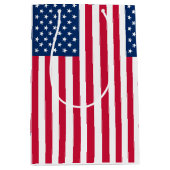 USA Flag Gift Bag Mittlere Geschenktüte (Vorderseite)