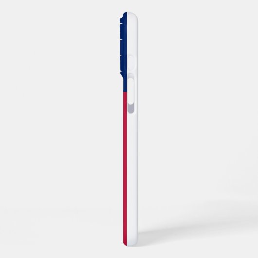 USA Flag Gold Monogram Patriotic American Slim Fla iPhone Hülle (Linke Seite)