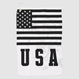 USA Flag Golf Towel Golfhandtuch