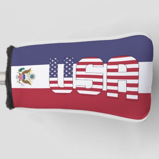 USA Flag Gorgetic Patriotic Golf Headcover (Vorderseite)