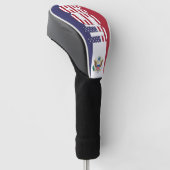 USA Flag Gorgetic Patriotic Golf Headcover (angewinkelt)