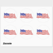 USA Flag Große Sticker Sheets (Blatt)