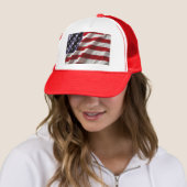 USA Flag Hat Truckerkappe (Beispiel)