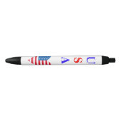 USA Flag Heart Pen Kugelschreiber (Vorderseite)
