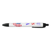 USA Flag Heart Pen Kugelschreiber (Unterseite)