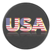 USA Flag Hockey Puck (Vorderseite)
