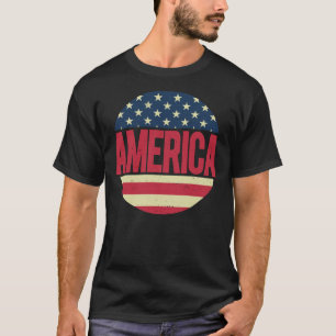USA Flag Independence Day 4. Juli T-Shirt